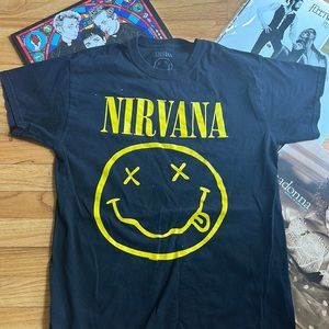 Nice like new Vintage look NIRVANA tee size medium